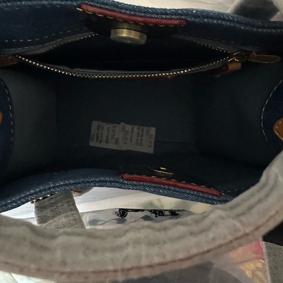 Selling new denim coach tote - Picture 6 of 14